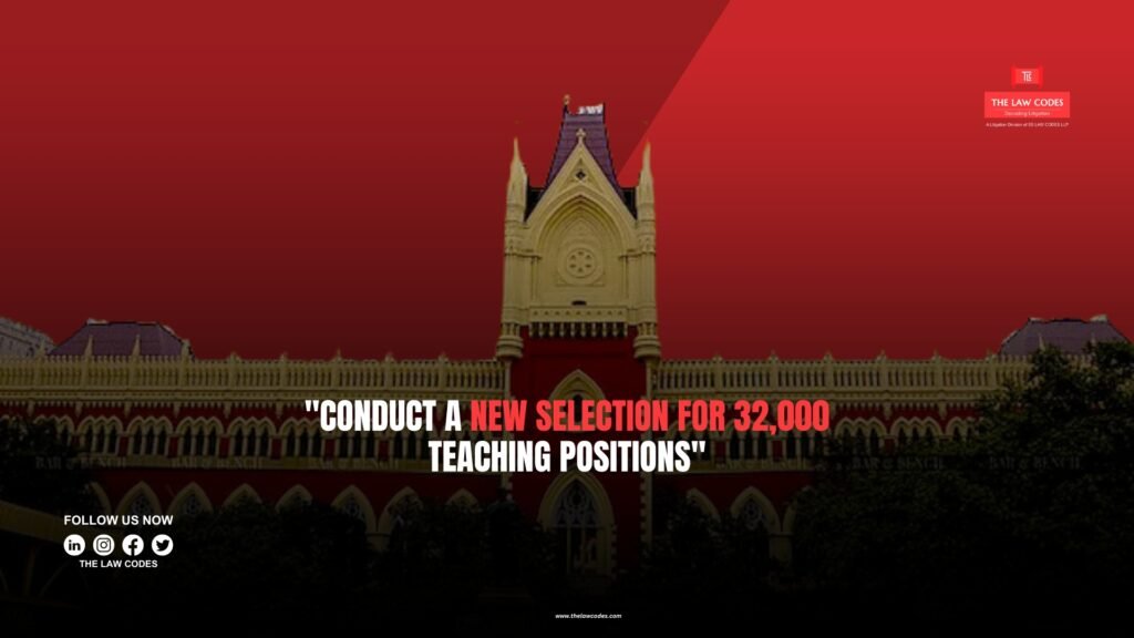 conduct a new selection for 32,000 teaching positions