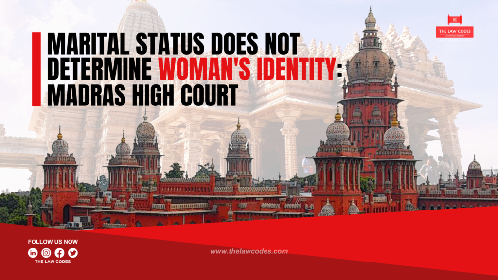 Marital status does not determine woman's identity