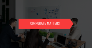 Corporate Matters