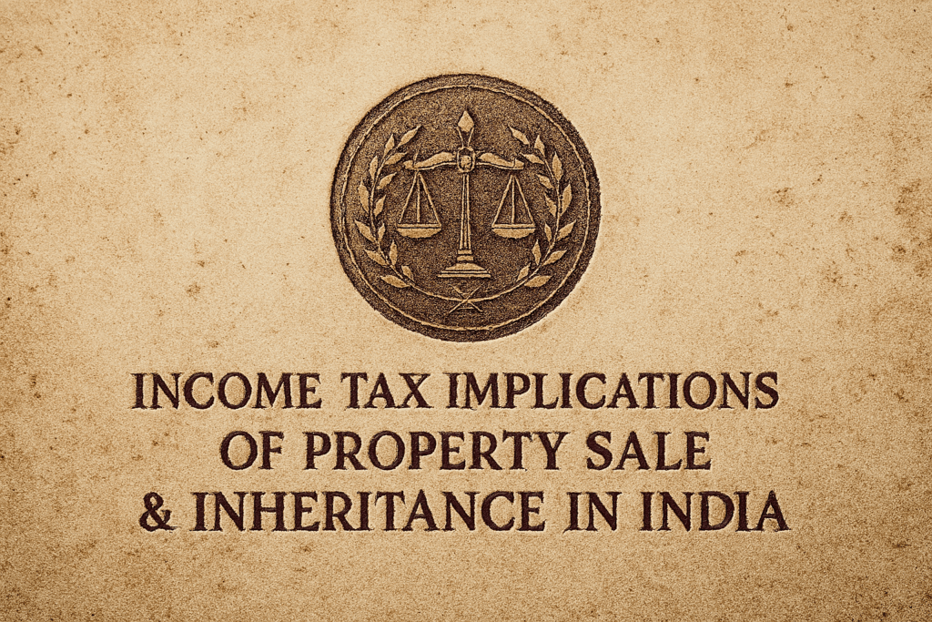 Income Tax Implications of Property Sale & Inheritance in India
