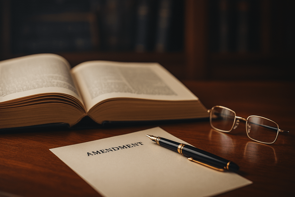 Referred Amendment of the Act